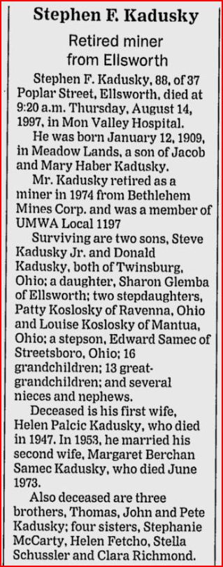 Stephen F. Kadusky Sr.